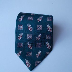 VTG HENRY GRETHEL Silk Men's NeckTie L 57" W 4"